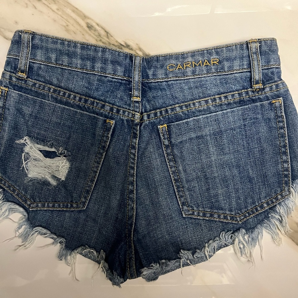 Carmar Women's Blue Denim Shorts